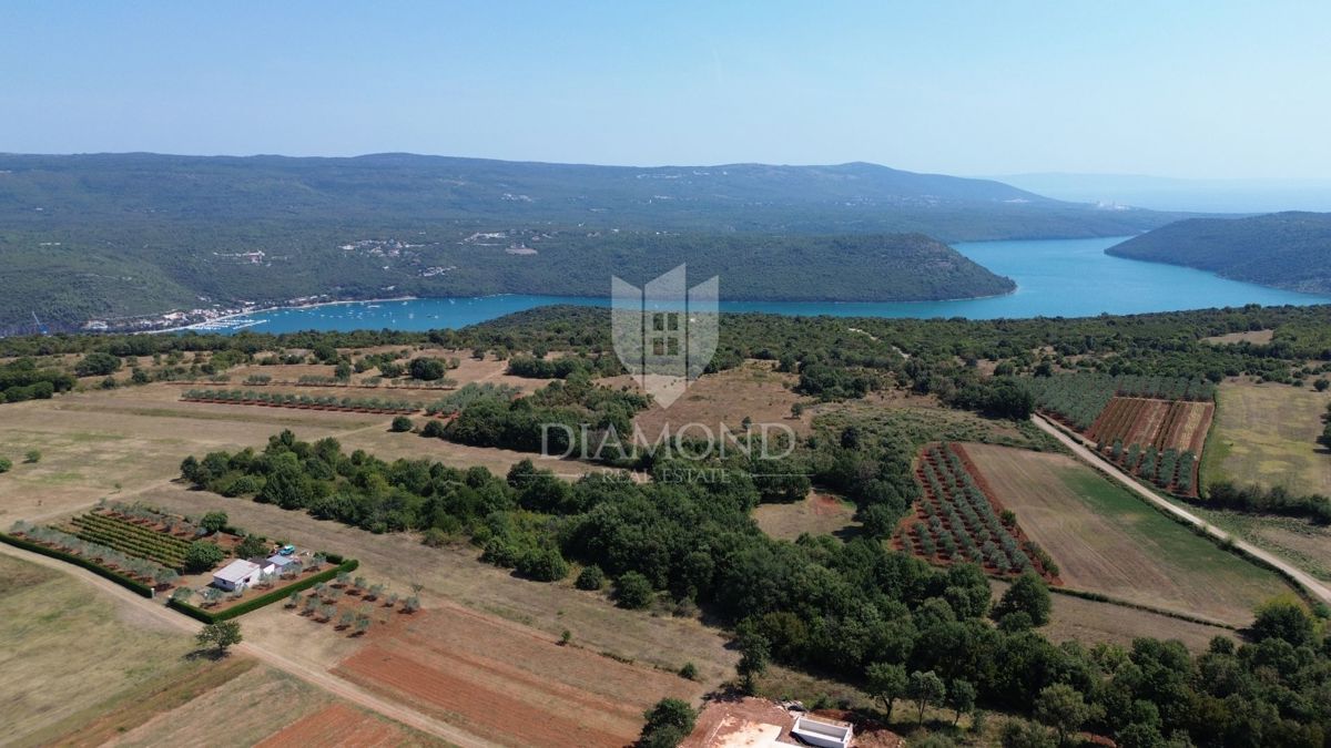 Barbana, dintorni, terreno edificabile vicino al mare