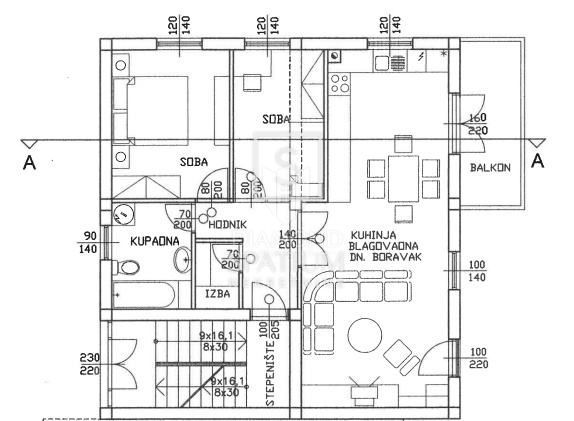 Appartamento Permani, Matulji, 75m2