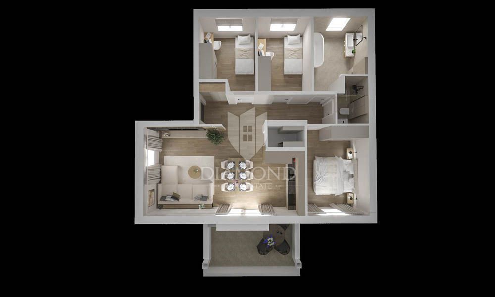 Ottimo appartamento in zona tranquilla vicino a Pola! 