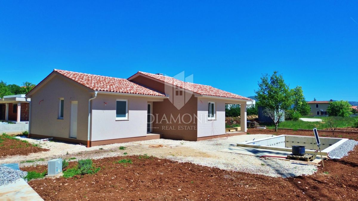 Labin, dintorni, nuova casa vacanze con piscina