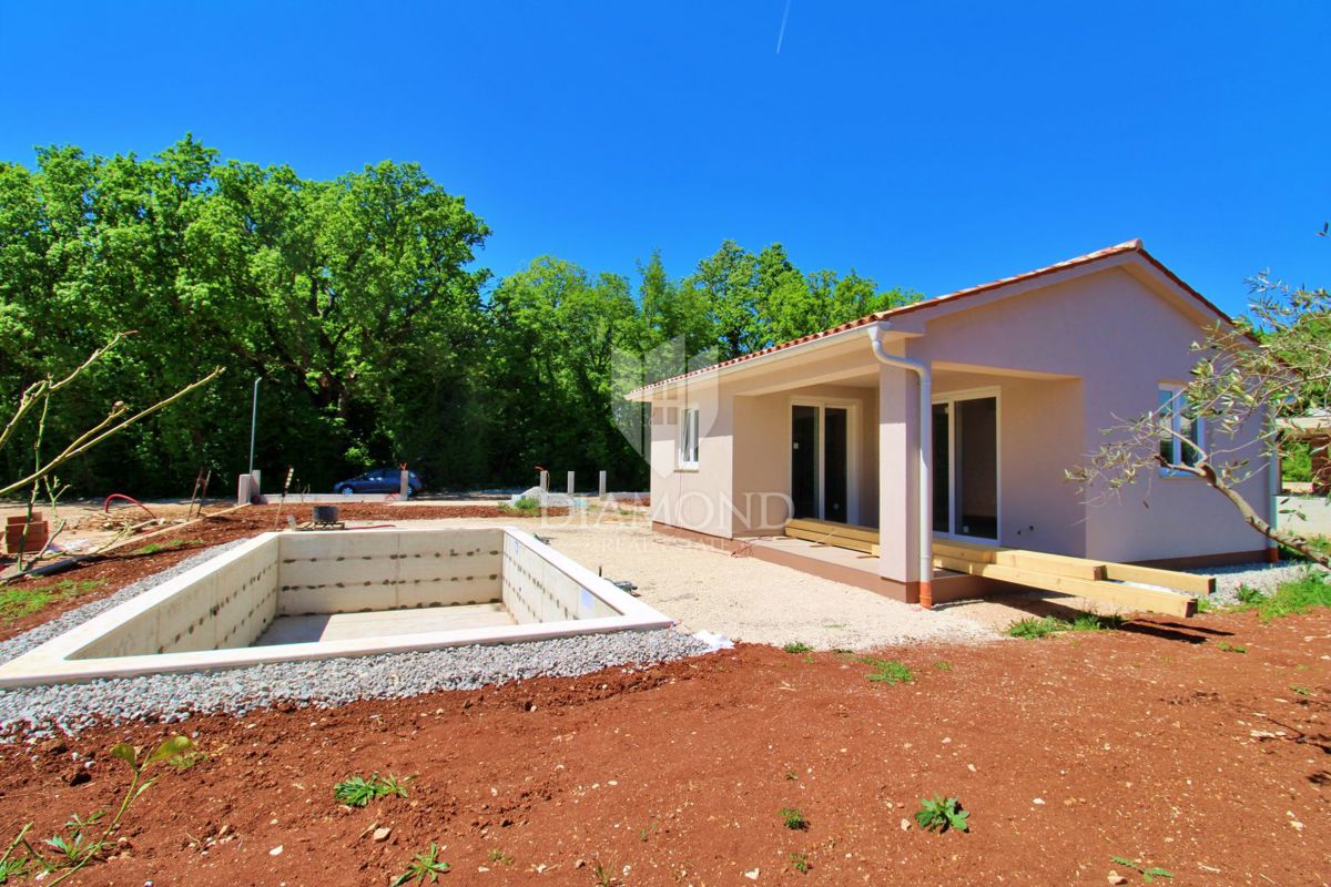 Labin, dintorni, nuova casa vacanze con piscina