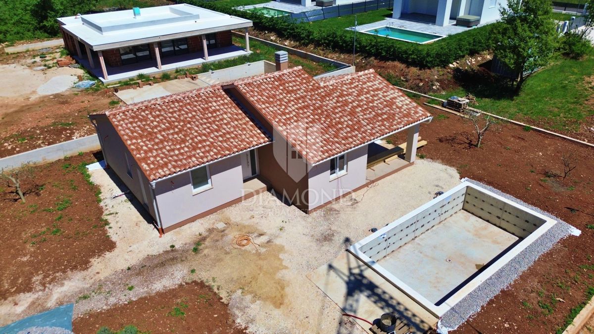 Labin, dintorni, nuova casa vacanze con piscina