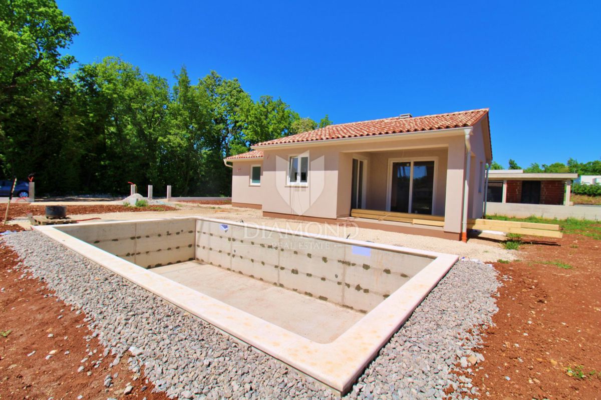 Labin, dintorni, nuova casa vacanze con piscina