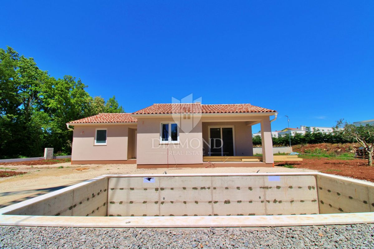 Labin, dintorni, nuova casa vacanze con piscina