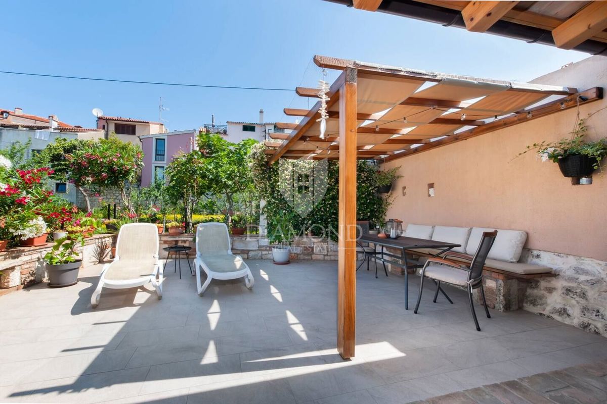 Casa con terrazza nel centro di Rovigno