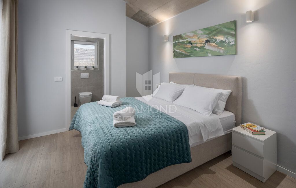 Labin, dintorni, bellissima villa con vista sulle montagne