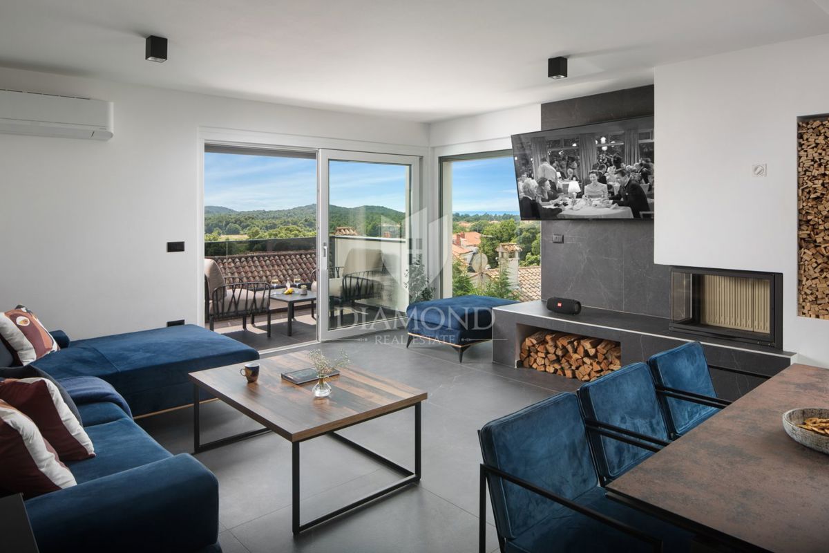 Vrsar – Dintorni: Villa con piscina e campo da tennis