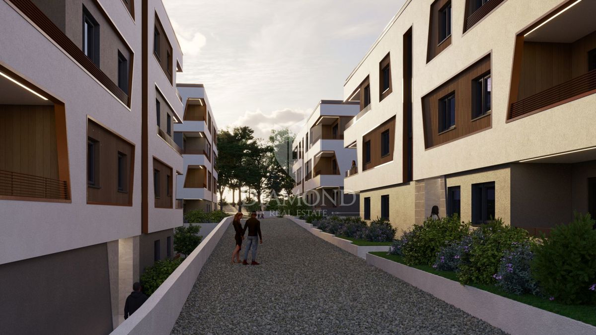 Poreč, Appartamento Attraente in una Nuova Costruzione Esclusiva