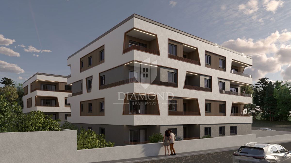 Poreč, Appartamento Attraente in una Nuova Costruzione Esclusiva