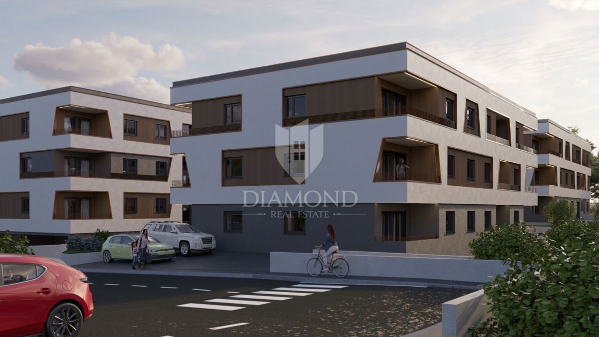 Poreč, Appartamento Attraente in una Nuova Costruzione Esclusiva