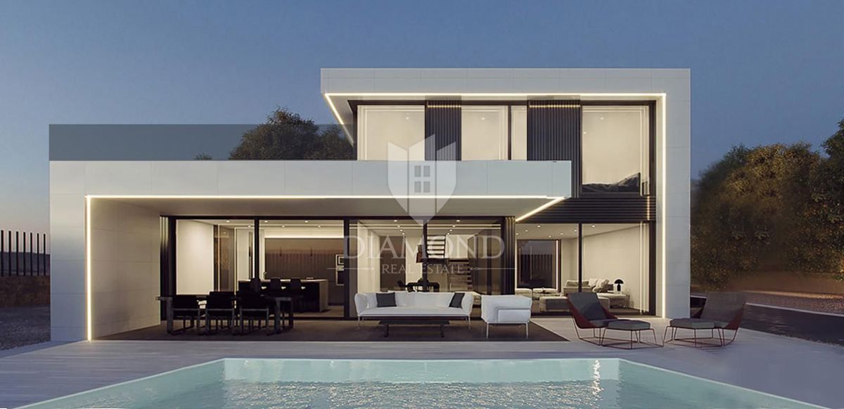 Ližnjan, casa moderna a 200 m dal mare, nuova costruzione! 