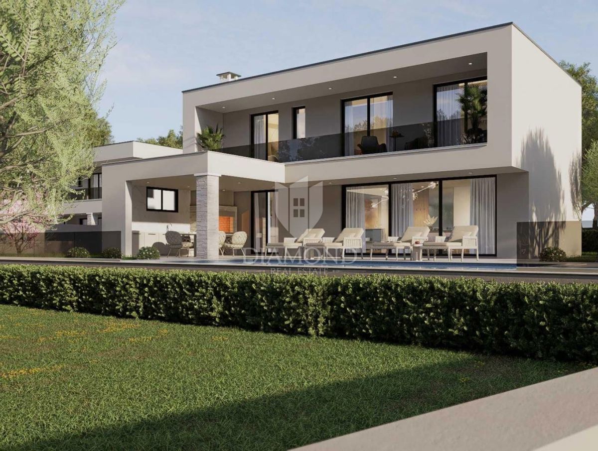 CASA IN COSTRUZIONE, VICINO AD ALBONA