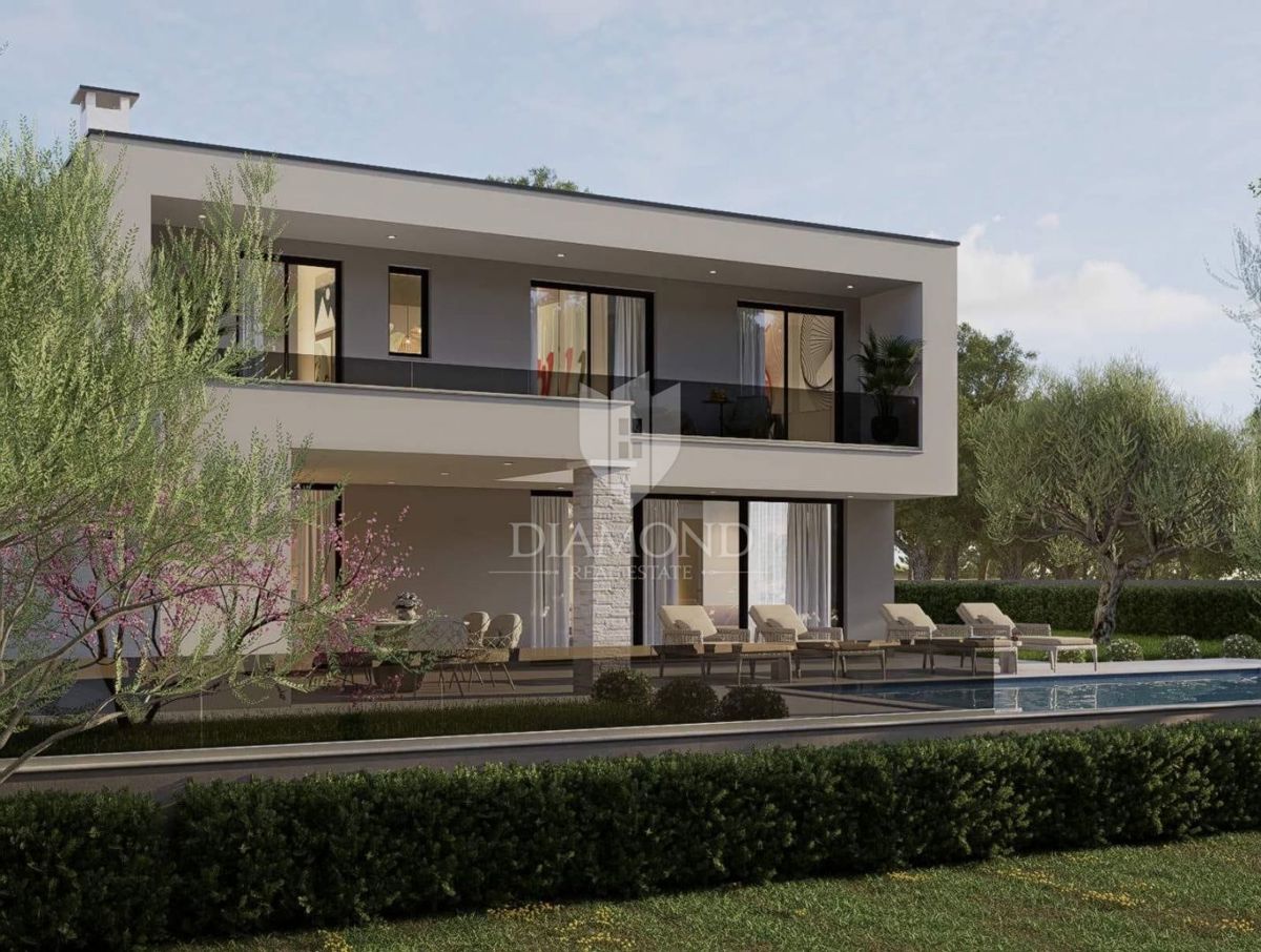 CASA IN COSTRUZIONE, VICINO AD ALBONA