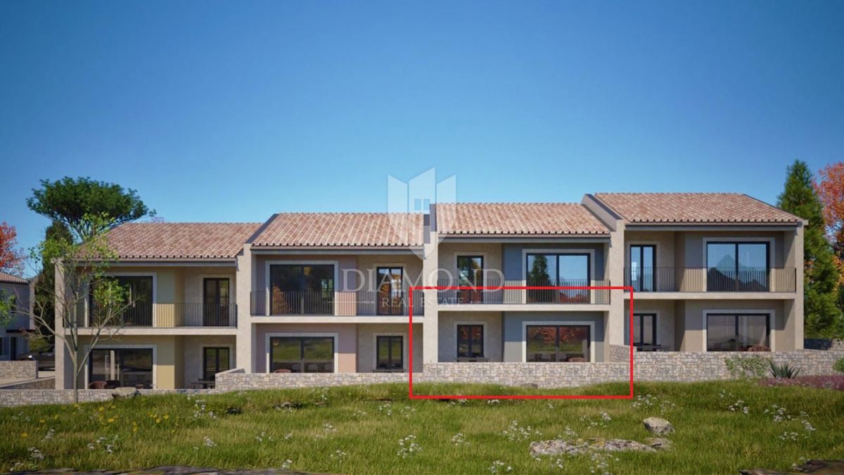 Appartamento familiare in una posizione tranquilla vicino a Rovigno