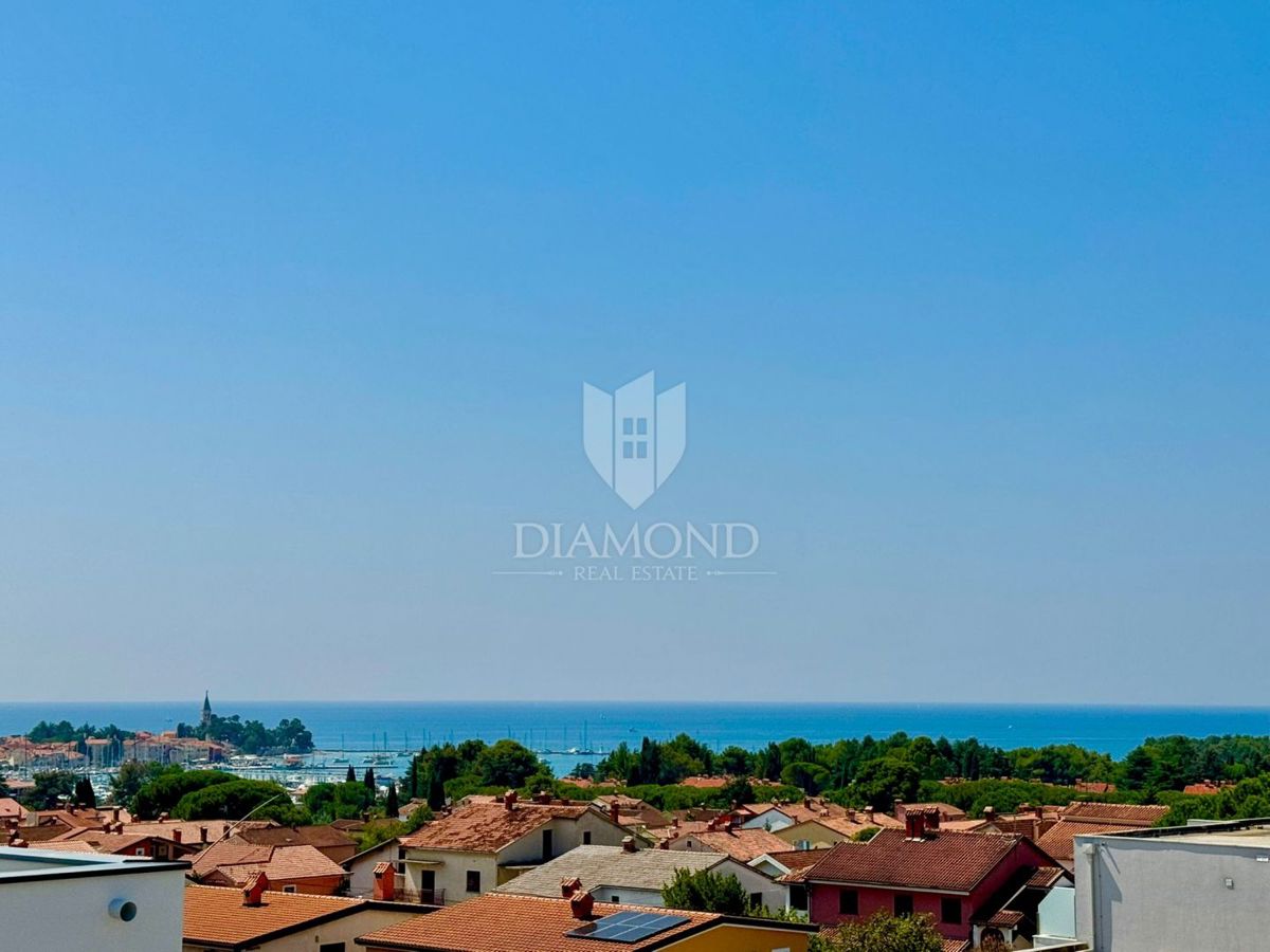 Cittanova, moderno appartamento di 100m2 con una splendida vista sul mare!