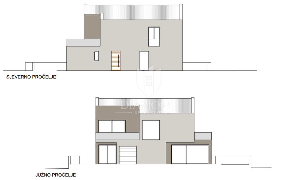 Bale, vicino al centro, terreno edificabile con permesso e progetto