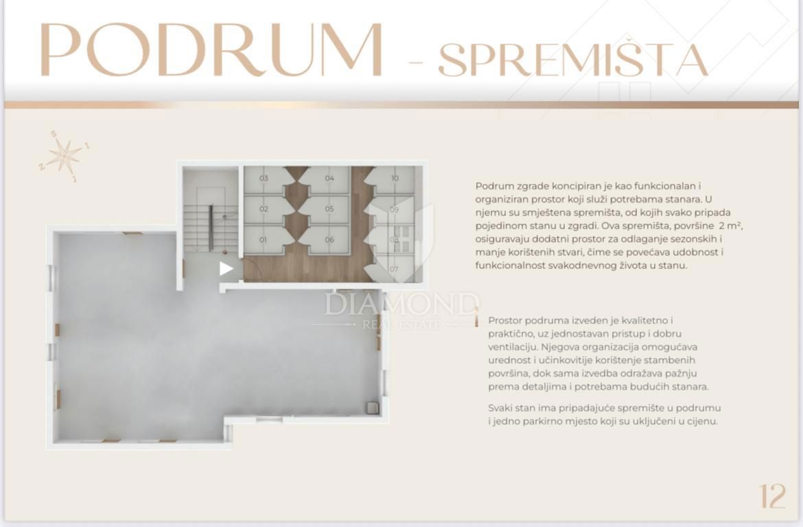 Appartamento Saršoni, Viškovo, 66m2