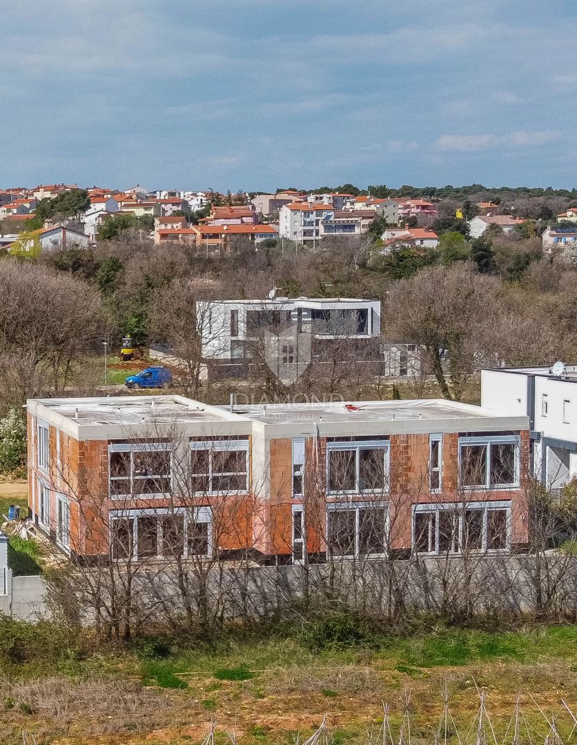 Ližnjan, casa con piscina e vista mare