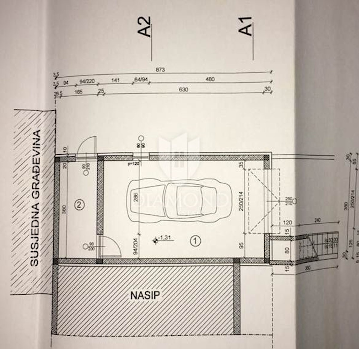 Terreno Umag, 350m2