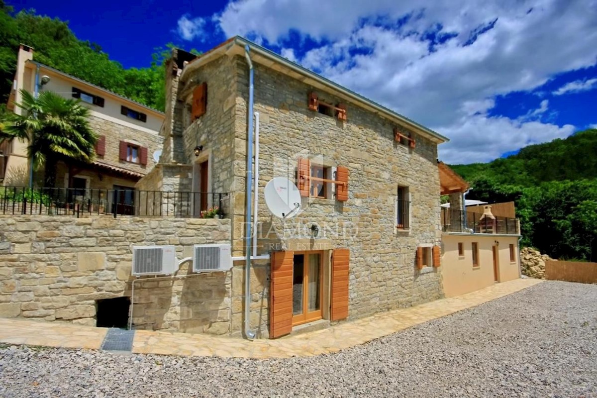 Dintorni di Oprtalj, villa con piscina in una posizione tranquilla