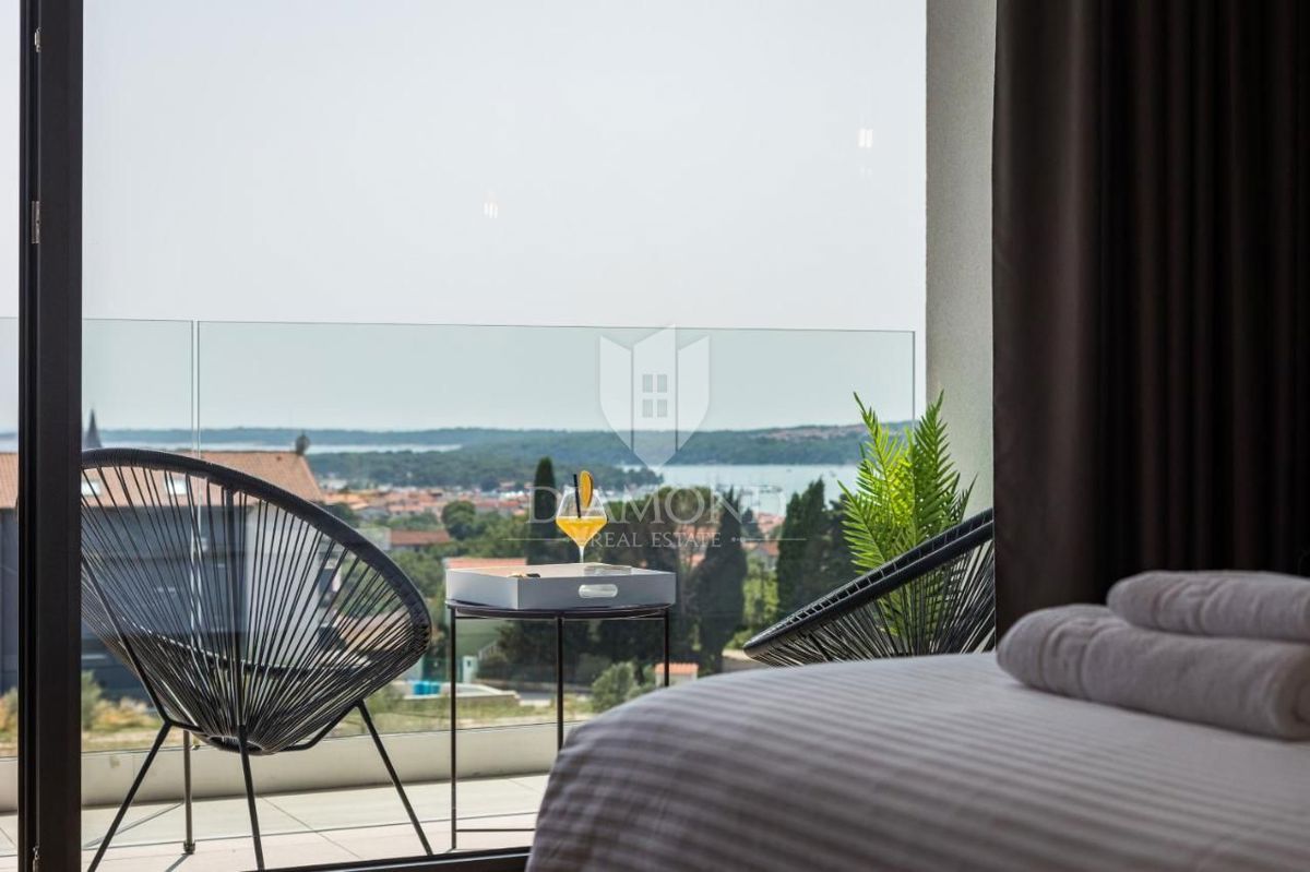 Medulin, casa di lusso con splendida vista sul mare