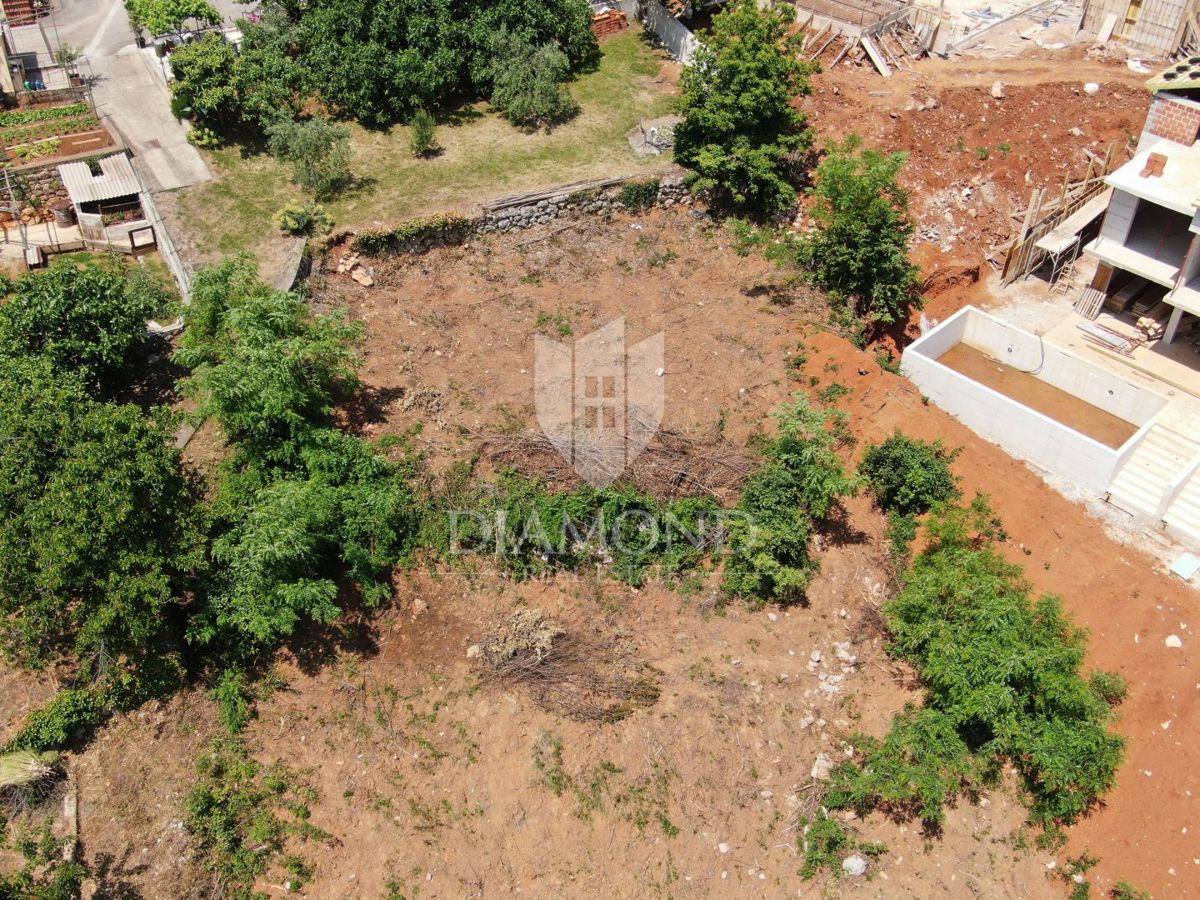 Lovran, dintorni, terreno edificabile con vista mare