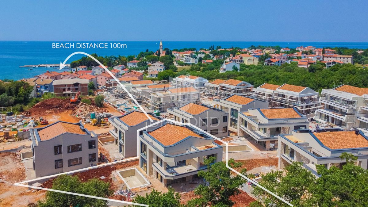 Lovrečica! Villa di lusso nel resort a pochi passi dalla spiaggia!