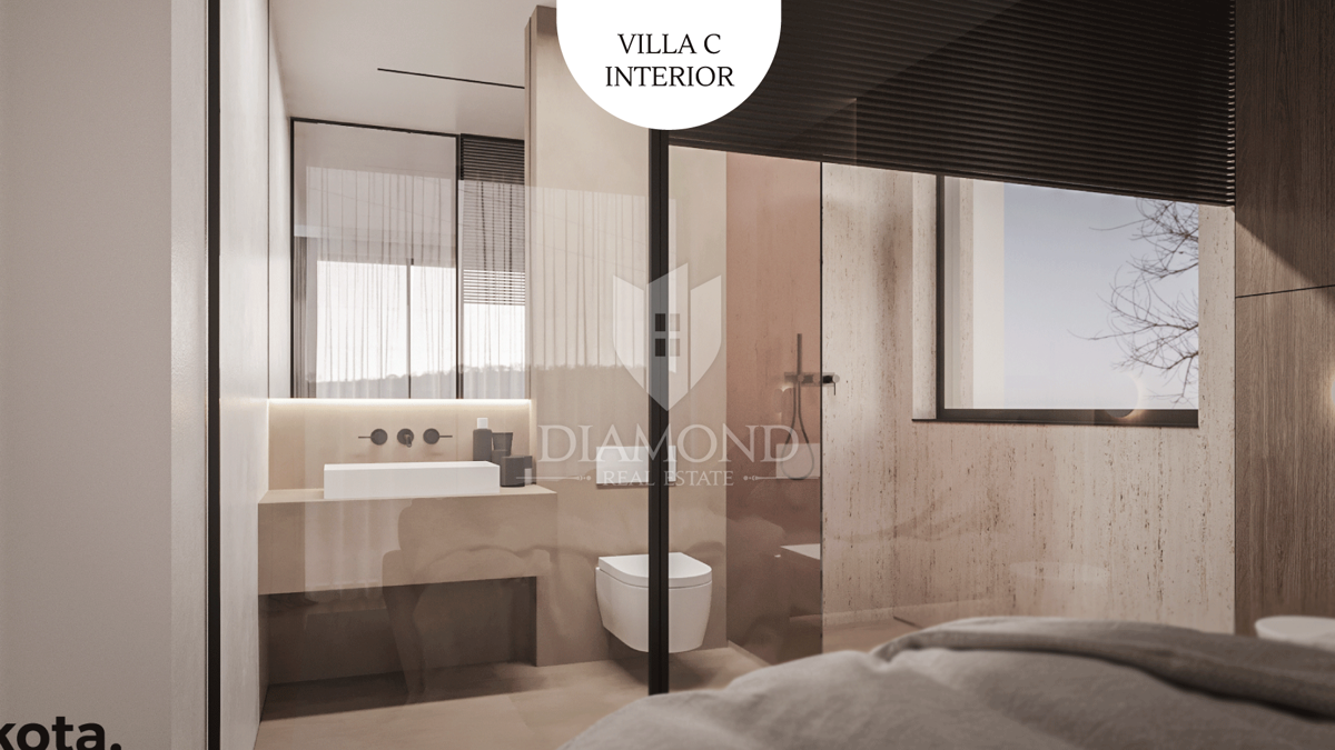 Lovrečica! Villa di lusso nel resort a pochi passi dalla spiaggia!