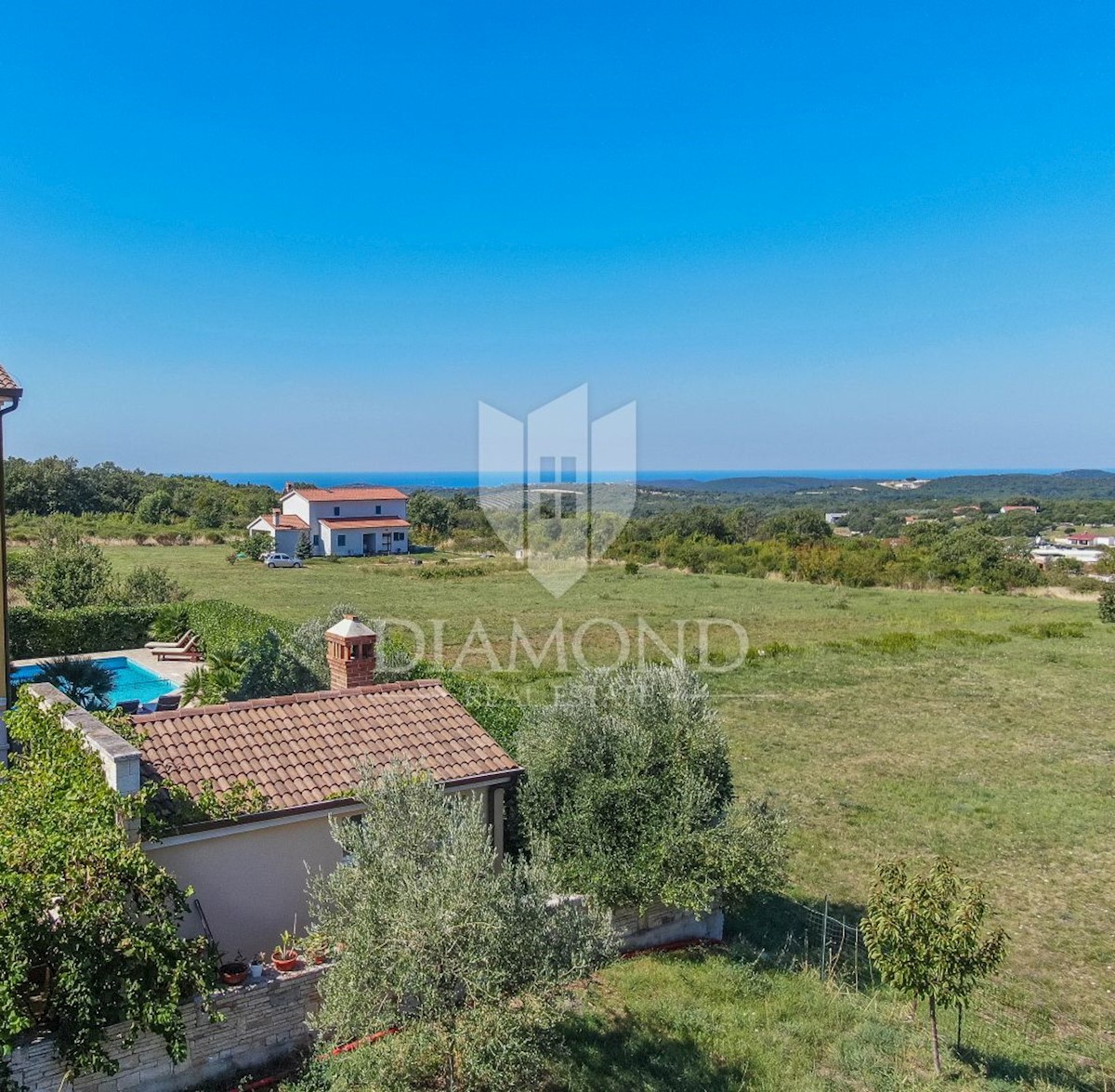 ESCLUSIVO! Casa con piscina e vista mare a Rovigno