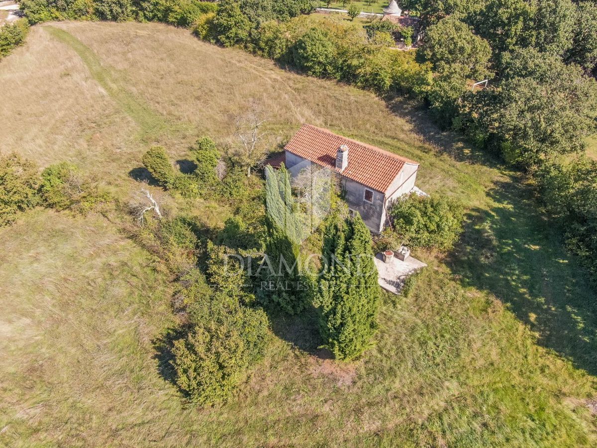 Gimino, dintorni, casa su un ampio terreno in una zona appartata