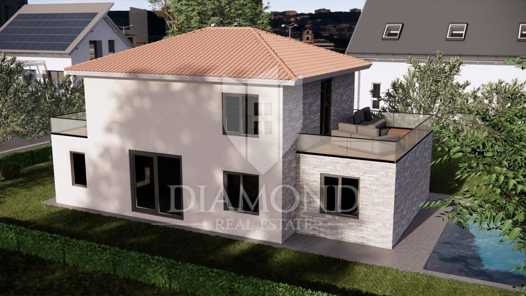 Parenzo, dintorni, villa con piscina in un posto tranquillo!