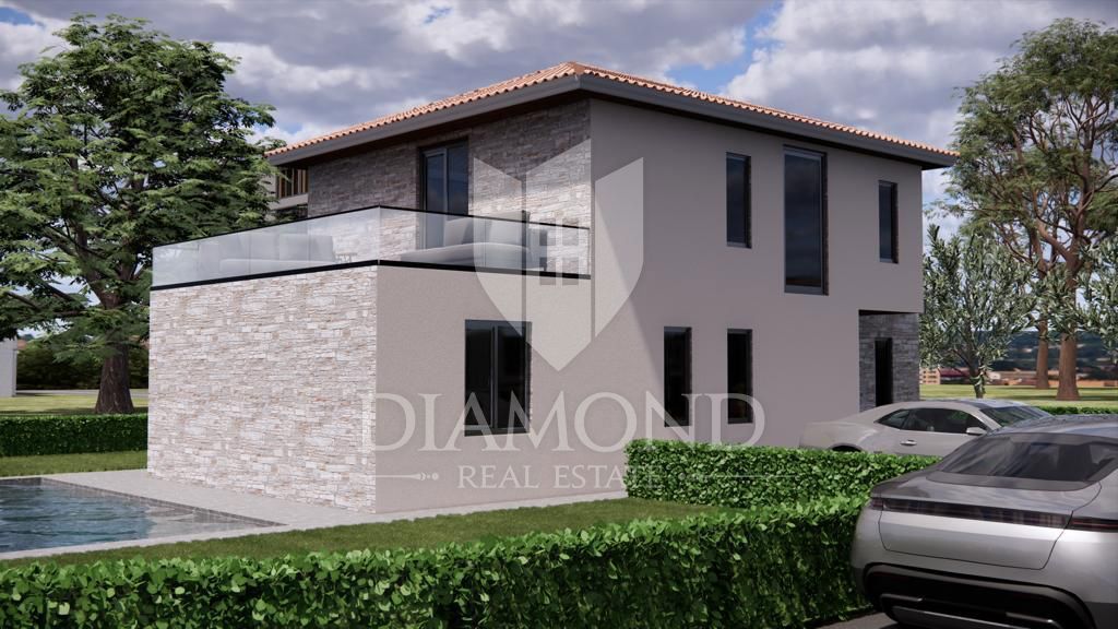 Parenzo, dintorni, villa con piscina in un posto tranquillo!