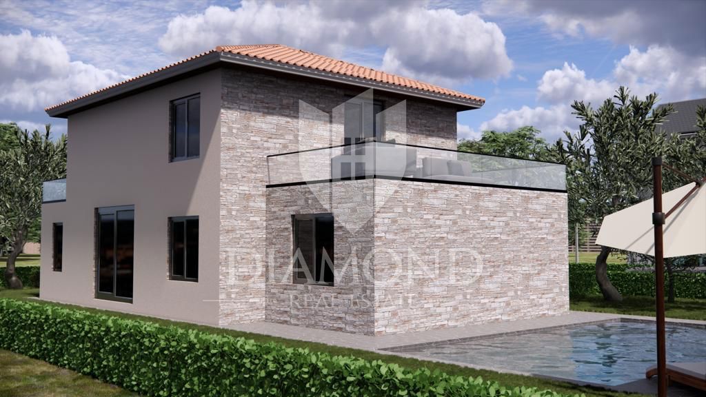 Parenzo, dintorni, villa con piscina in un posto tranquillo!