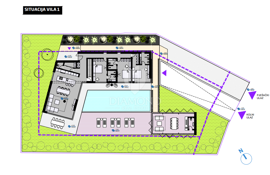 Parenzo, dintorni, 2 terreni edificabili con vista panoramica sul mare!