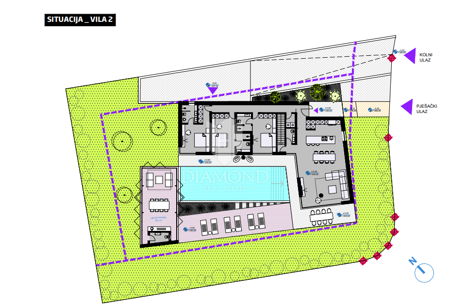 Parenzo, dintorni, 2 terreni edificabili con vista panoramica sul mare!
