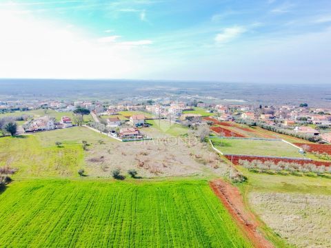 Parenzo, dintorni, 2 terreni edificabili con vista panoramica sul mare!