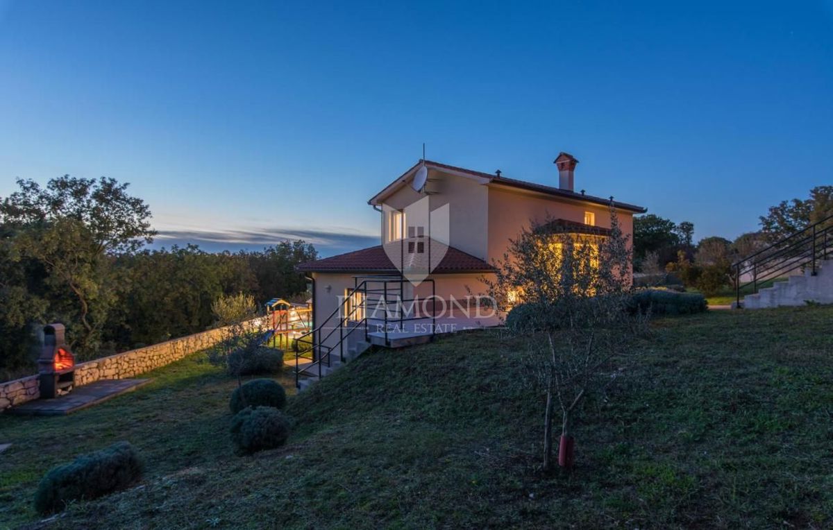 Albona, dintorni, casa vacanze con piscina
