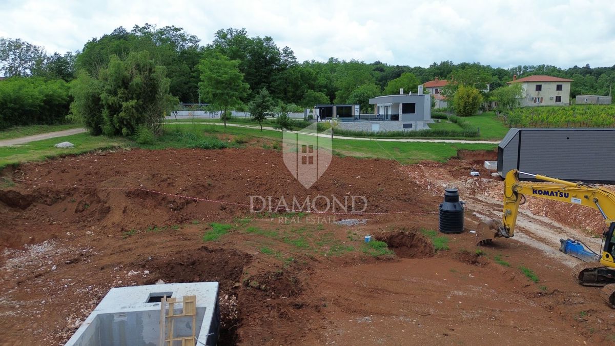 Albona, terreno edificabile attraente 