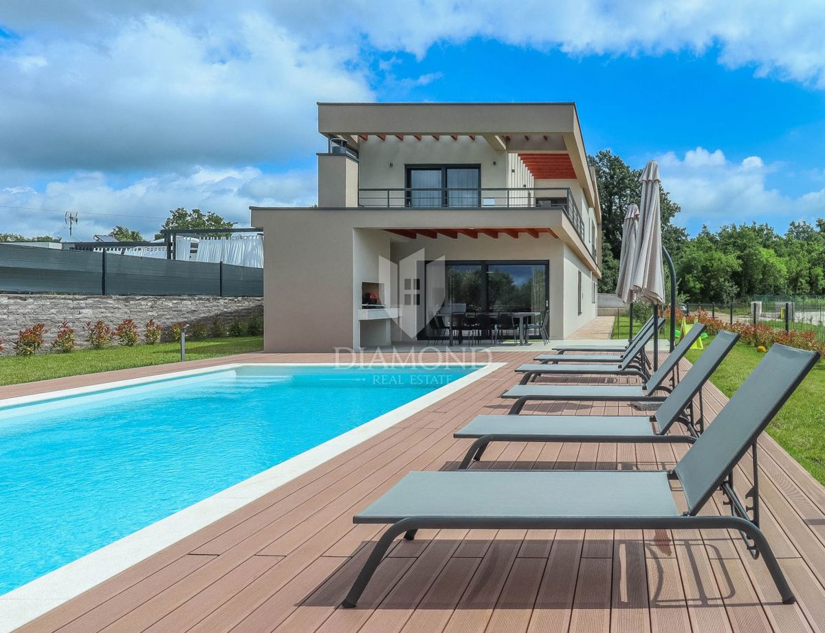 Istria, villa di lusso con piscina, 5 camere da letto