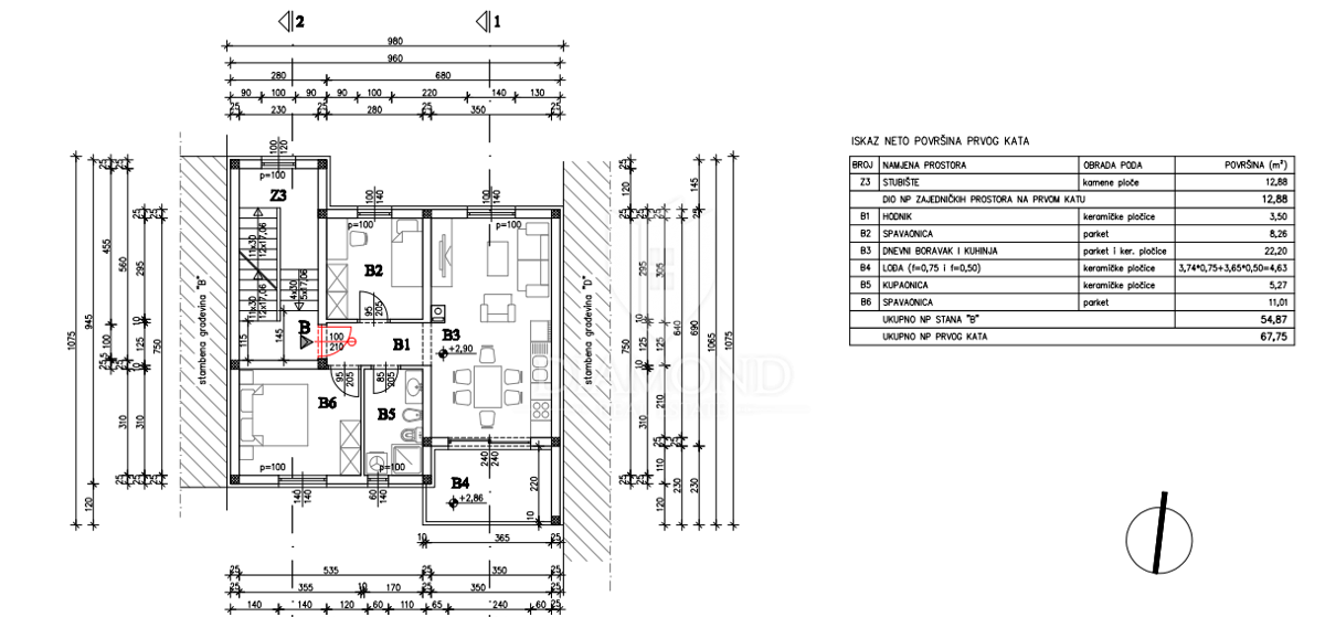 Ottimo appartamento a Veli Vrh - nuova costruzione! 