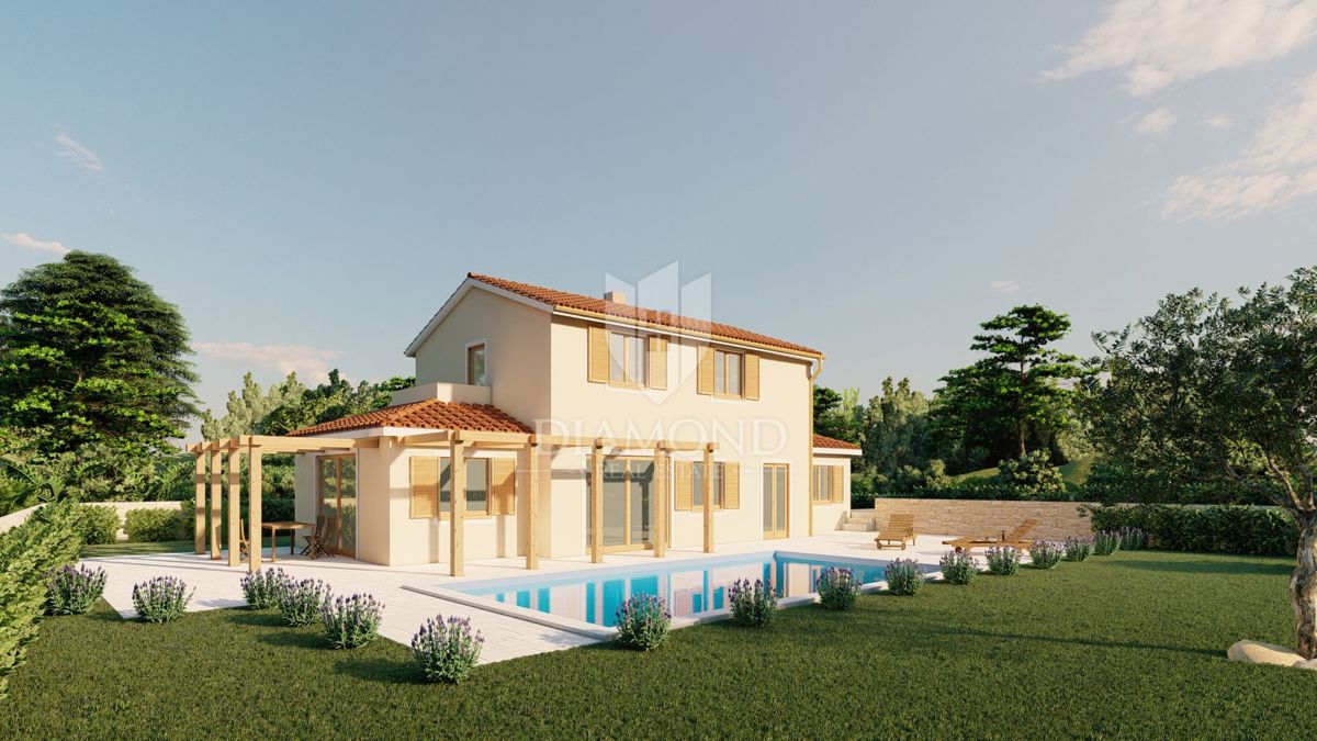  Villa con piscina e vista sulla natura