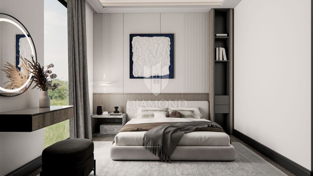 Parenzo, appartamento di nuova costruzione con 3 camere da letto