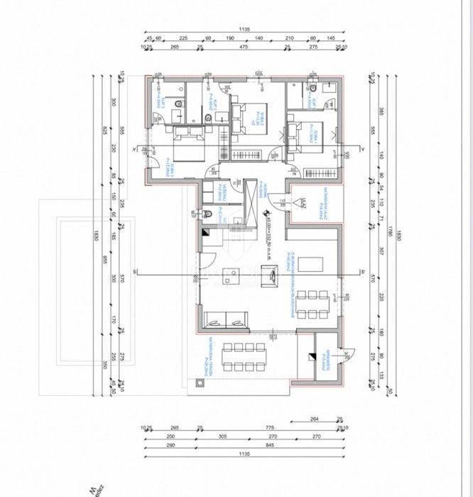 Moderna casa vacanze in costruzione