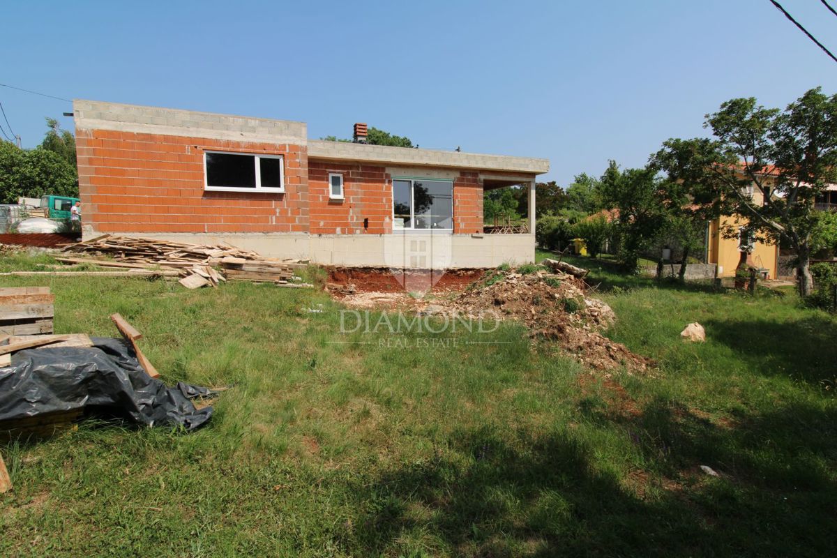 Moderna casa vacanze in costruzione