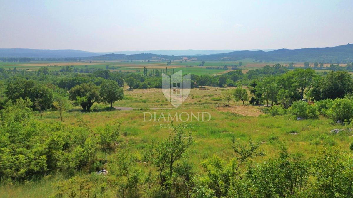 Kršan, dintorni, terreno edificabile in una natura meravigliosa