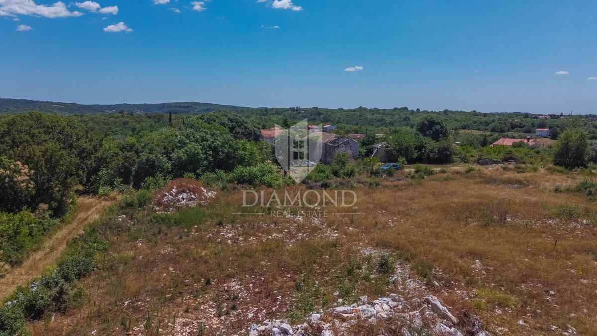 Istria, Buie, dintorni, casa con piscina e giardino!