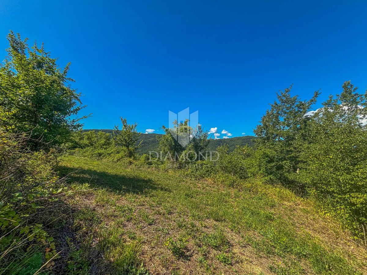 Montona, dintorni, l'unico terreno edificabile in un posto tranquillo!