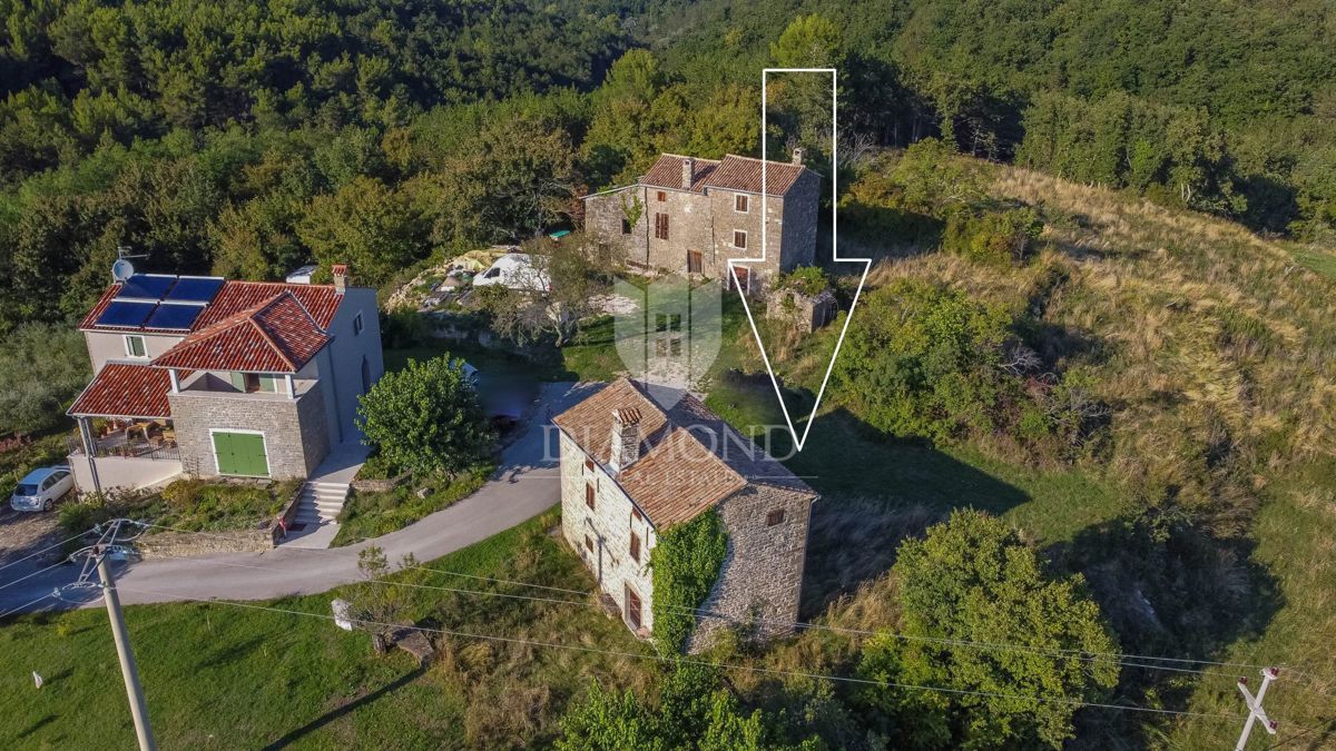 Buie, dintorni - casa indipendente con vista panoramica!