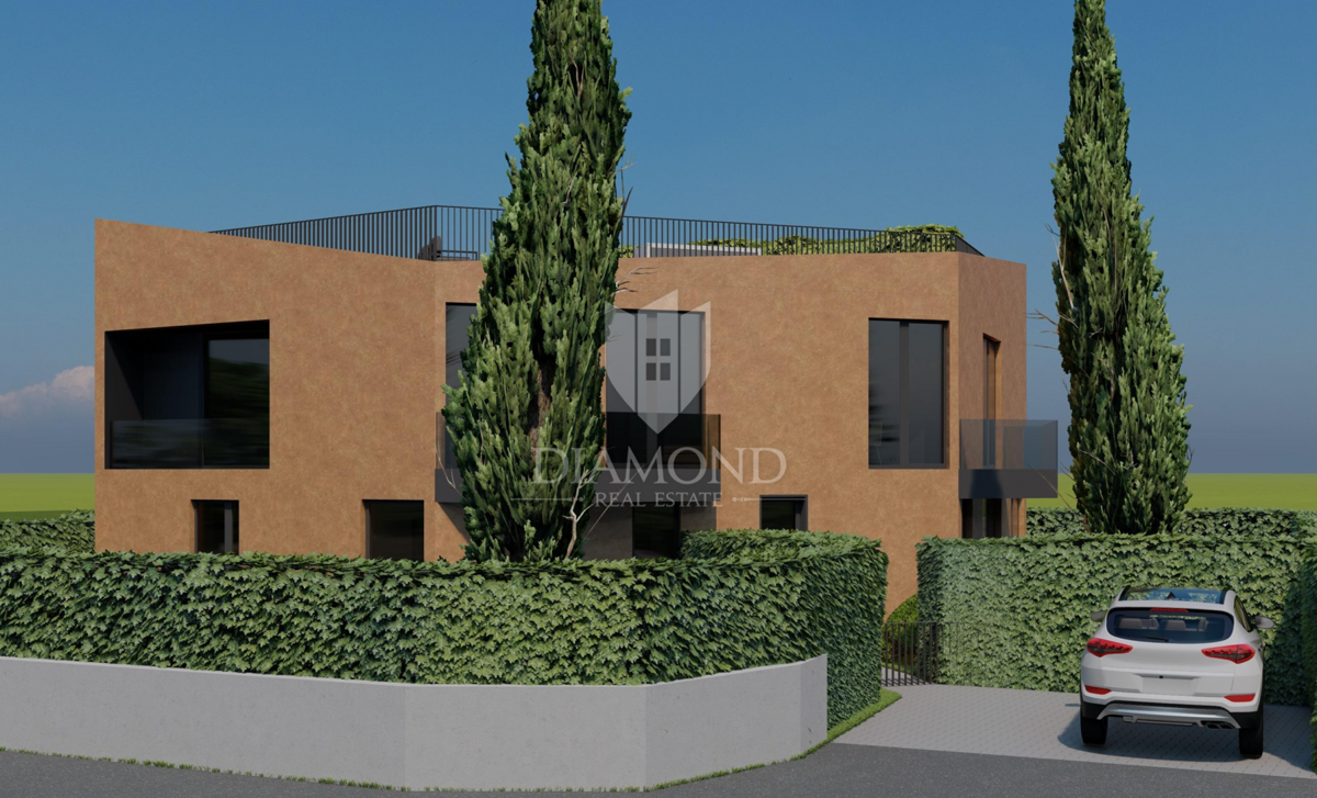 Parenzo, appartamento moderno in un nuovo edificio di qualità