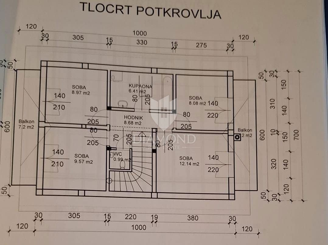 Casa Kloštar Ivanić, 124m2